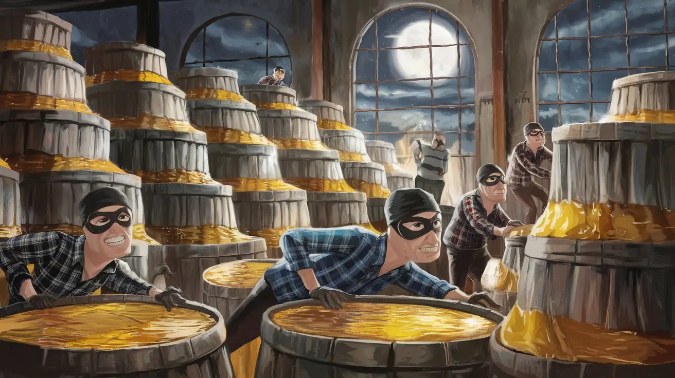 Great Maple Syrup Heist.